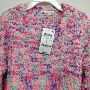 BNWT Epic Threads Girls Sweatshirt Multi Color Size Small